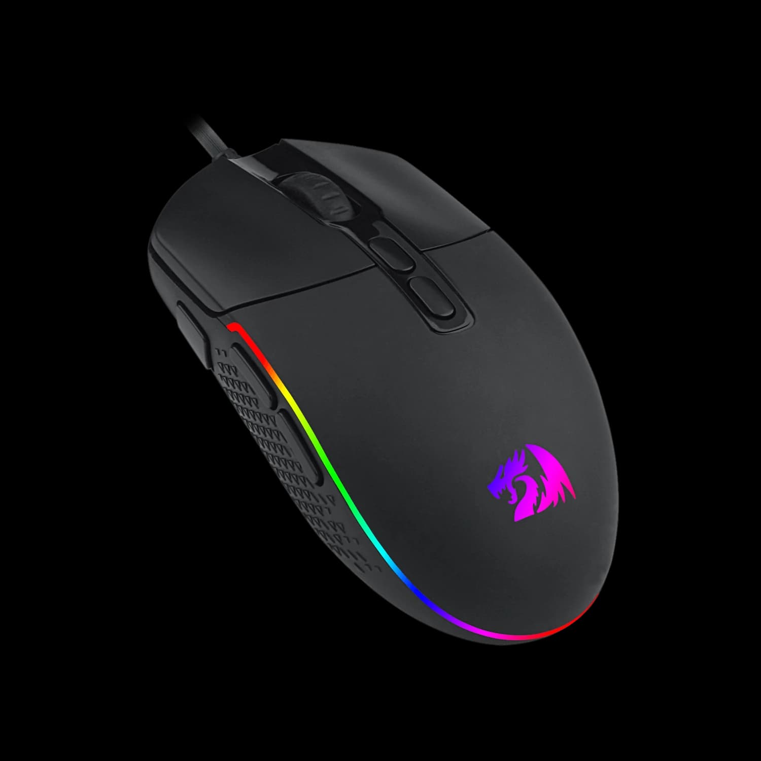 Mouse Gamer Redragon Invader M719 RGB 10000 DPI Sensor Pixart 3325 Programable USB - imagen 4