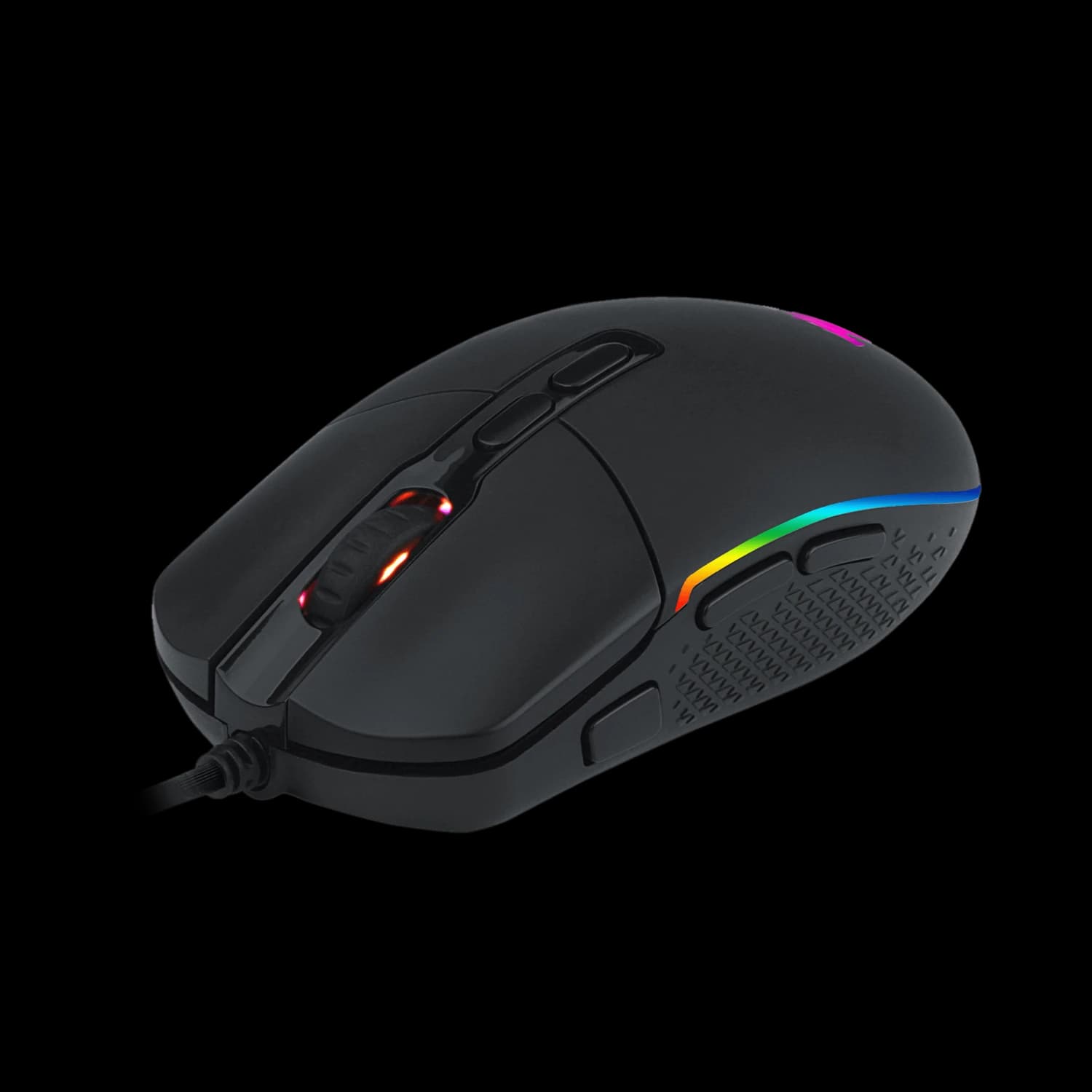Mouse Gamer Redragon Invader M719 RGB 10000 DPI Sensor Pixart 3325 Programable USB - imagen 2